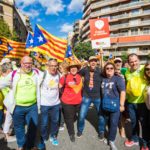 Diada Nacional de Catalunya a Barcelona | Pau Punseti Xavi Jonama, Josep Piferrer, Pilar Pagès, Pau Lladó, Marta Baserba