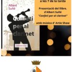 privat:-albert-sune-presenta-a-begur-el-llibre-“confeti-per-al-clarinet”