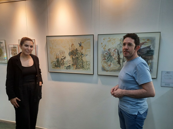 privat:-l’arteca-de-la-biblioteca-de-palafrugell-inaugura-una-exposicio-amb-obres-de-l’illustrador-pedro-osuna