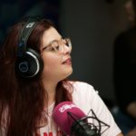 Laia Camós a l’estudi de Ràdio Capital