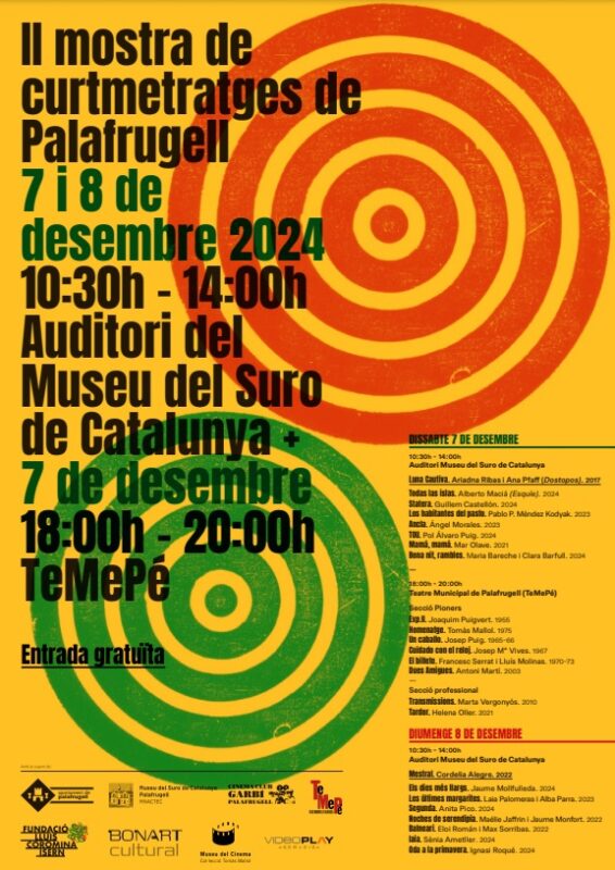 Festival curtmetratges Palafrugell